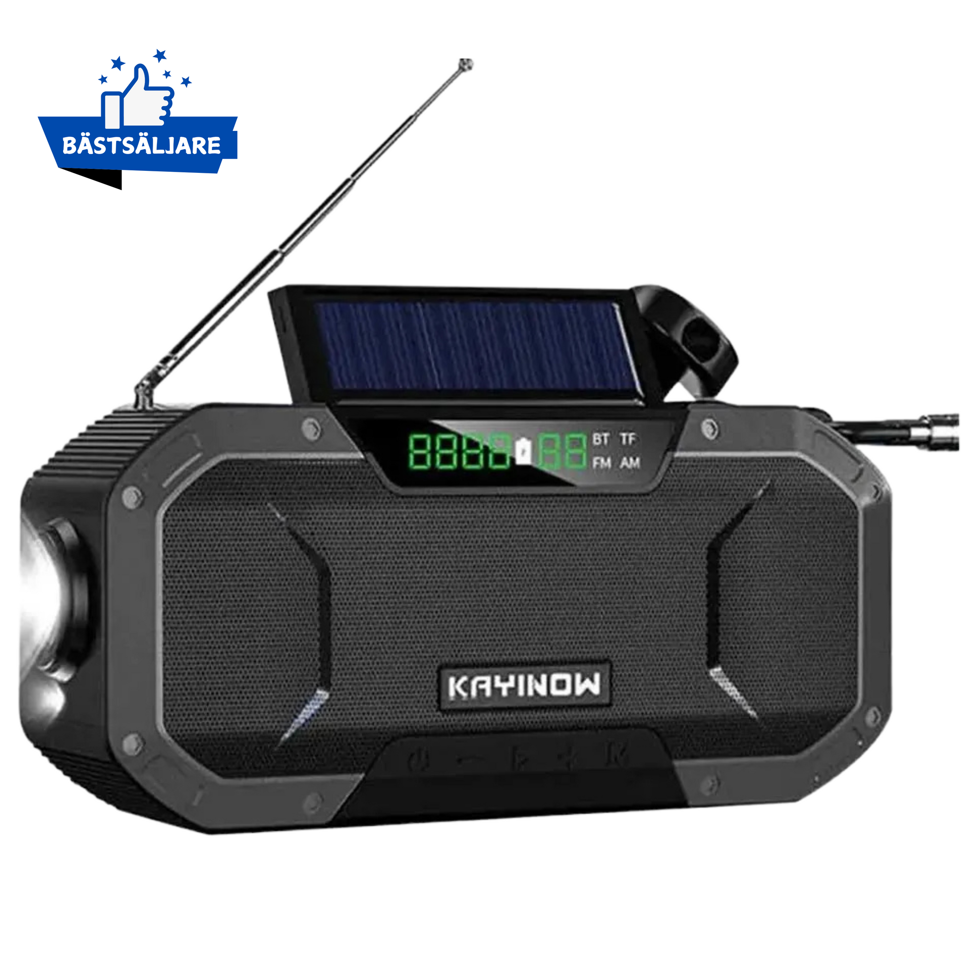 Multifunktionell Vevradio 5000mAh