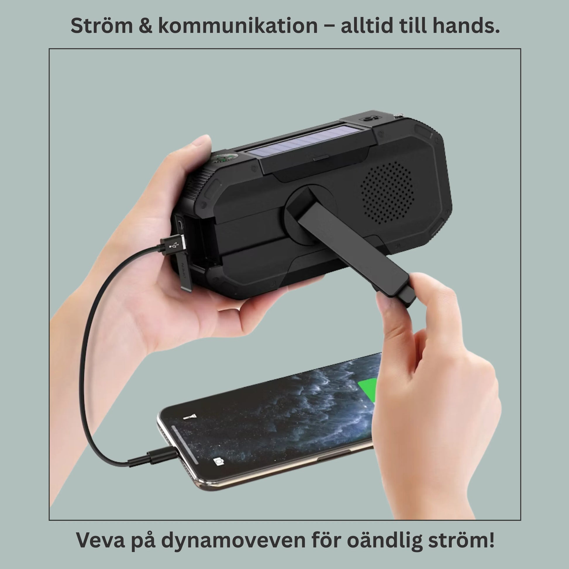 Multifunctional Emergency Radio 5000mAh