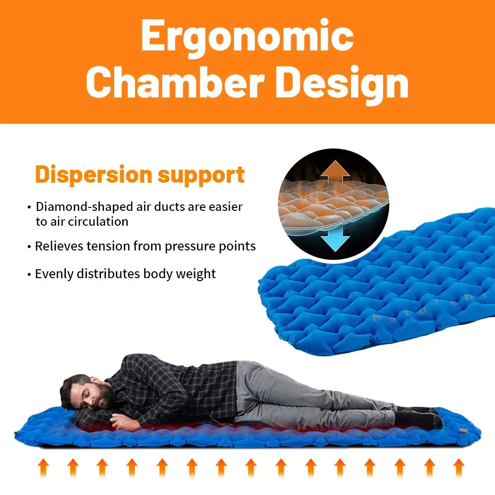 Lightweight Sleeping Pad with Pump Sack