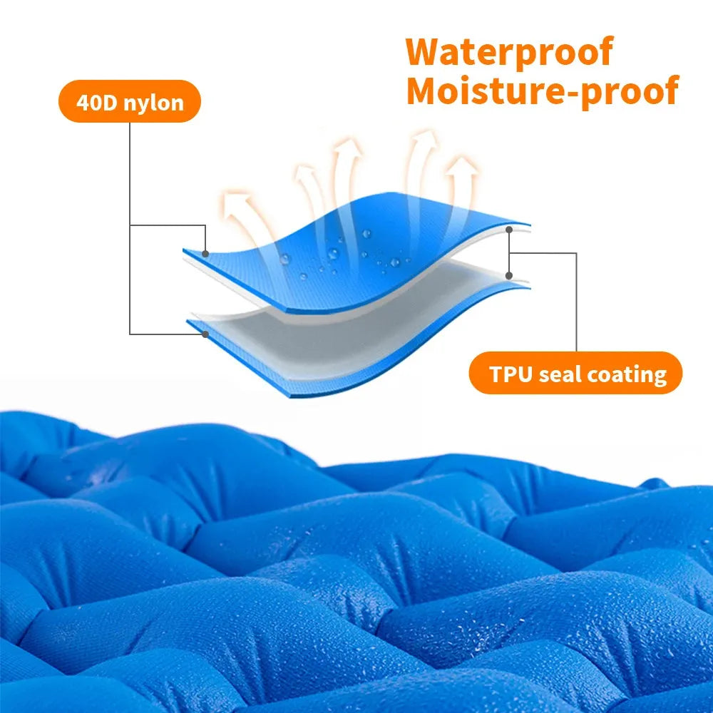 Lightweight Sleeping Pad with Pump Sack