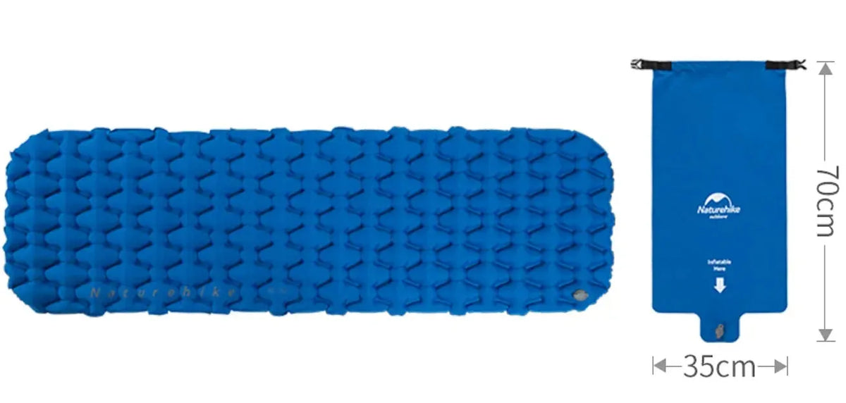 Lightweight Sleeping Pad with Pump Sack