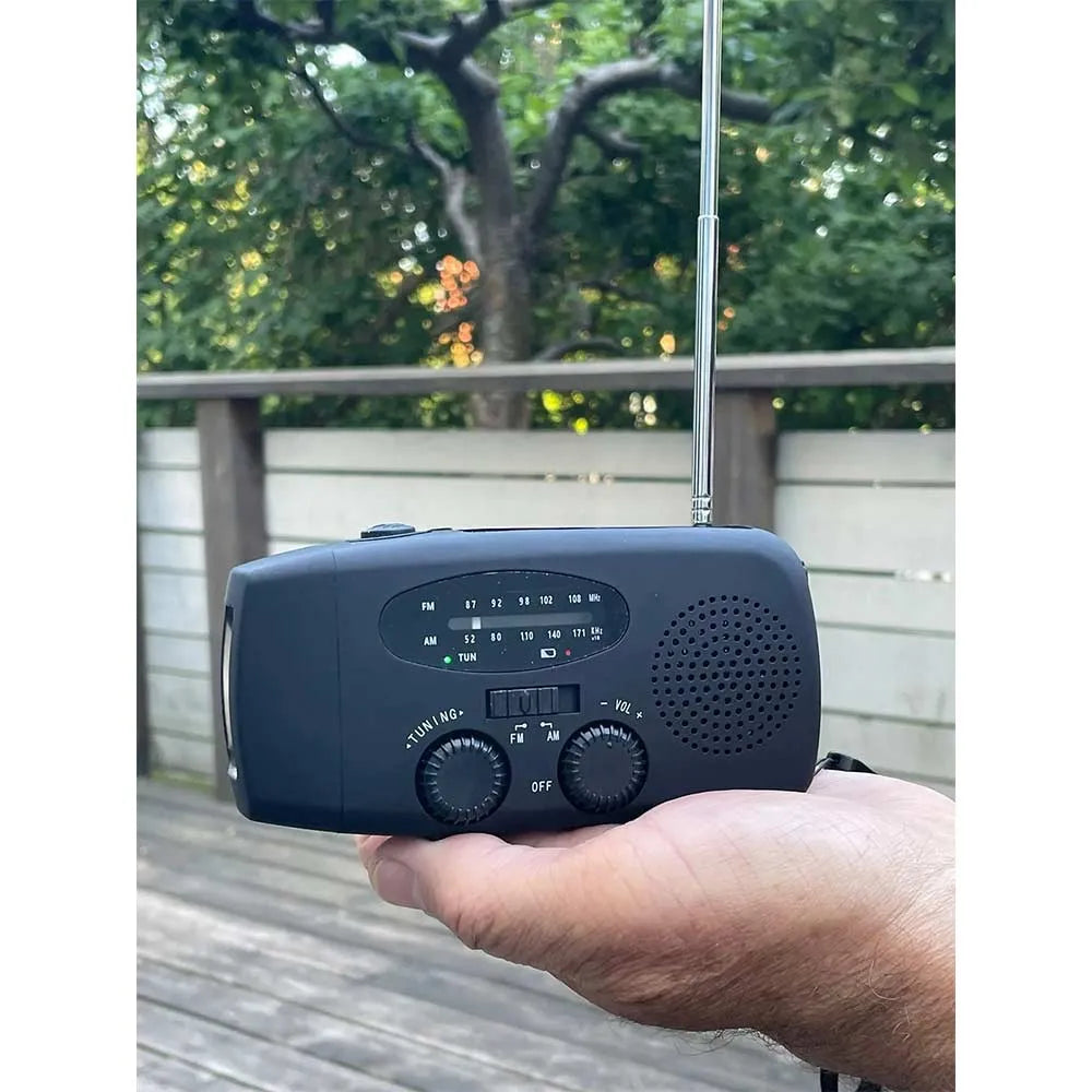 Multifunktionell Nödradio Mini